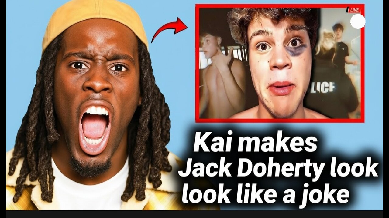 Kai Cenat humiliating Jack Doherty