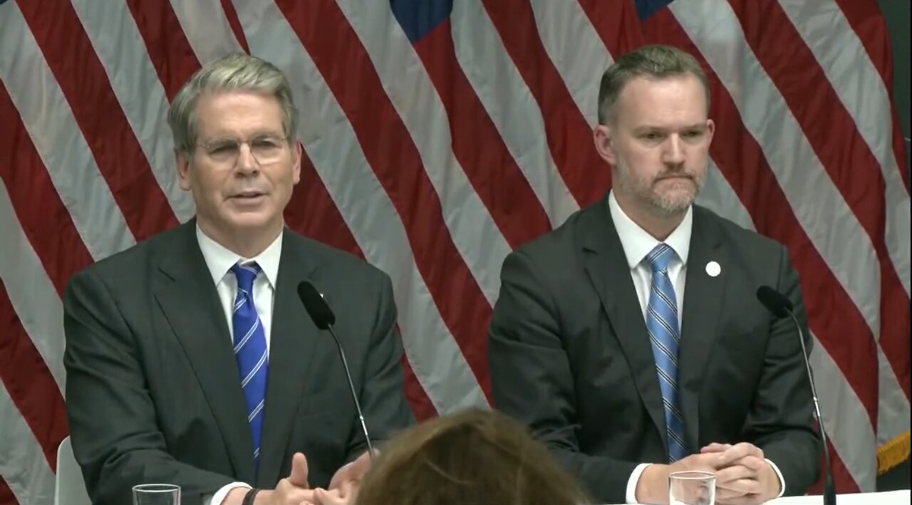 U.S.-China Trade Talks briefing from Treasury Secretary Scott Bessent