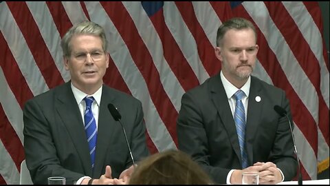 U.S.-China Trade Talks briefing from Treasury Secretary Scott Bessent