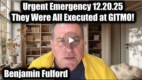 Benjamin Fulford Friday Q&A Video 12/20/2025