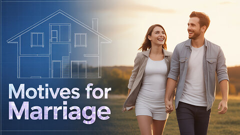 Marriage Motives That Sustain Vision—Building a Future with Purpose, Partnership, and Intent
