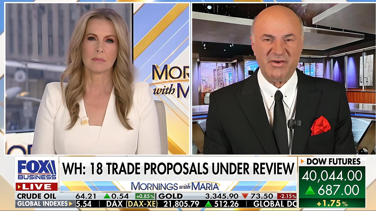 Trump is ‘clearly’ throwing out more olive branches to China: Kevin O’Leary