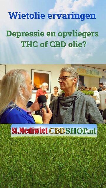 Depressie en opvliegers, CBD of THC olie?