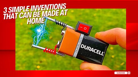 3 SIMPLE INVENTIONS That Can Be Made At Home