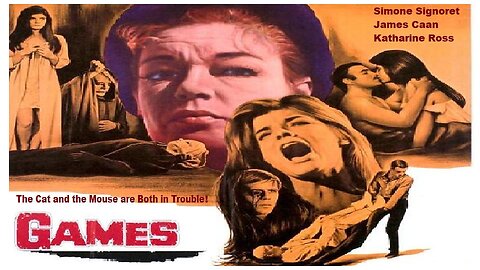 GAMES 1967 Couple Plays Mean-Spirited Mind Games, Then They Meet Their Match FULL MOVIE HD & W/S
