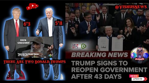 There Is Two Donald Trumps: He Reopened The Government... #VishusTv 📺