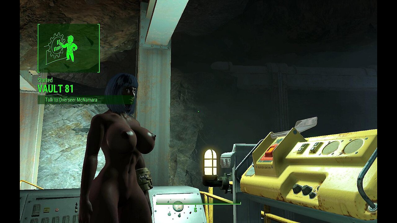 Fallout 4 naked beginners guide Vault 88 busty boobs breast expansion huge tits #fallout4