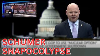 DAY 31 CHAOS! Schumer Shutdown ENDS SNAP Benefits - Trump CALLS FOR "Nuclear Option"