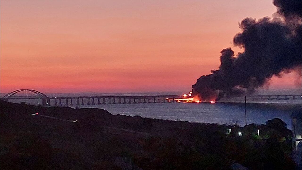 Kerch Bridge Under Attack