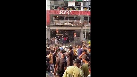 KFC gets destroyed in Bangladesh 🇧🇩