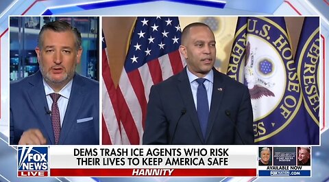 Sen Ted Cruz Calls Out Democrats: They Embrace Violence
