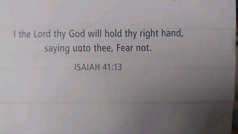 The Lord will never fail you !