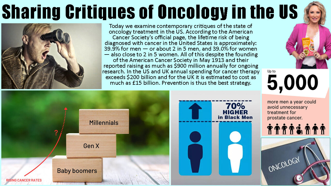 Sharing Critiques of Oncology in the US