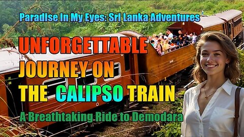 Experience Sri Lanka's Scenic Beauty: CALIPSO Train Journey Through the Hill Country... 🇱🇰 🇱🇰 🇱🇰