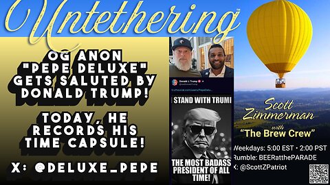 "Pepe Deluxe" Shares War Stories Accrued During "The Great Awakening"