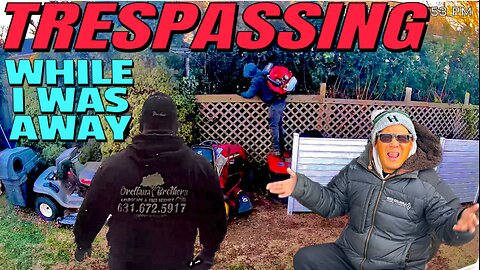 My Neighbors Landscapers Trespassed and Forced my gate open & broke the latch while on Vacation!