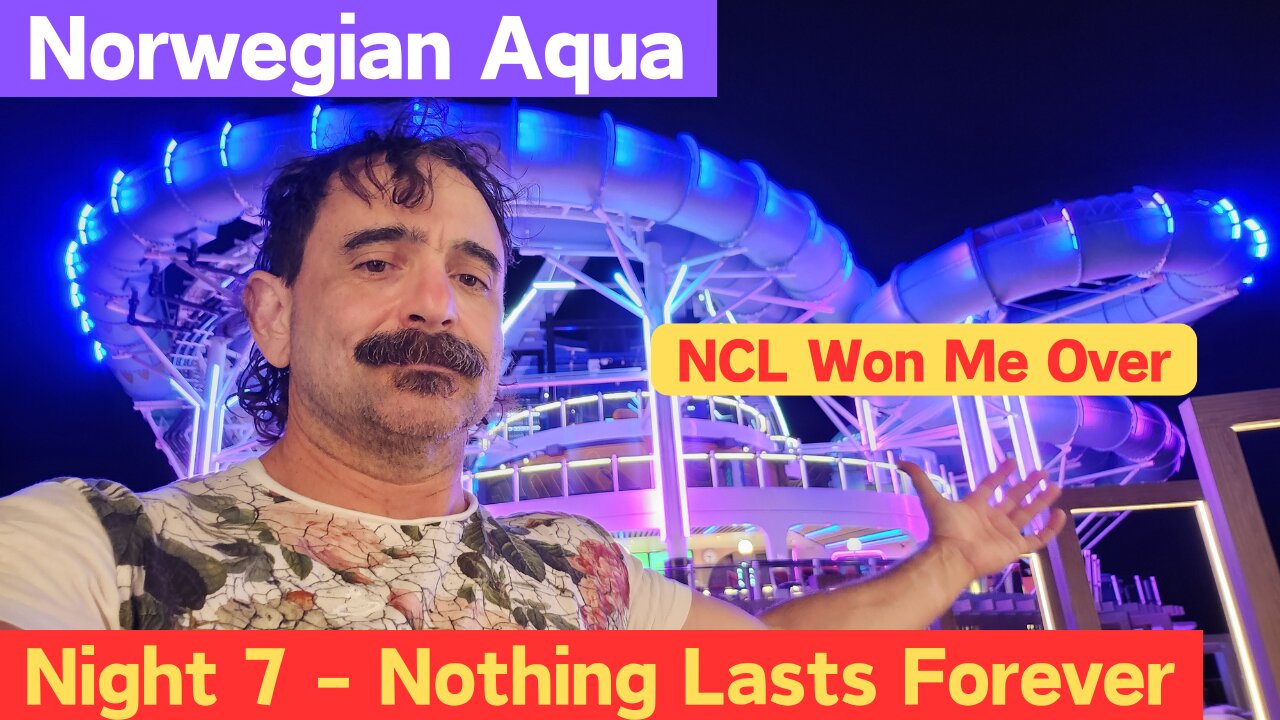 Is this the LAST NIGHT on my BEST CRUISE? Mega Karaoke & Wandering alone...