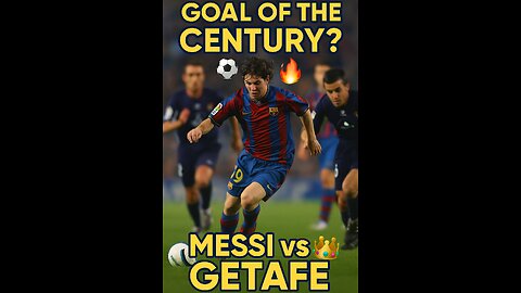 Messi’s Legendary Solo Goal ⚡ 2007 vs Getafe | Goal of the Century
