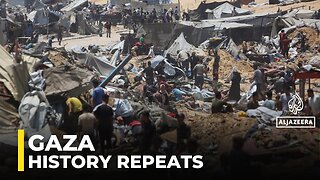 Historian on Gaza: 'A pattern repeated through history’