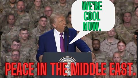 TRUMP TALK BUSINESS IN THE MIDDLE EAST!