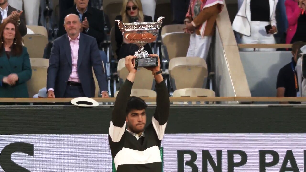 Alcaraz se coronó campeón del Roland Garros