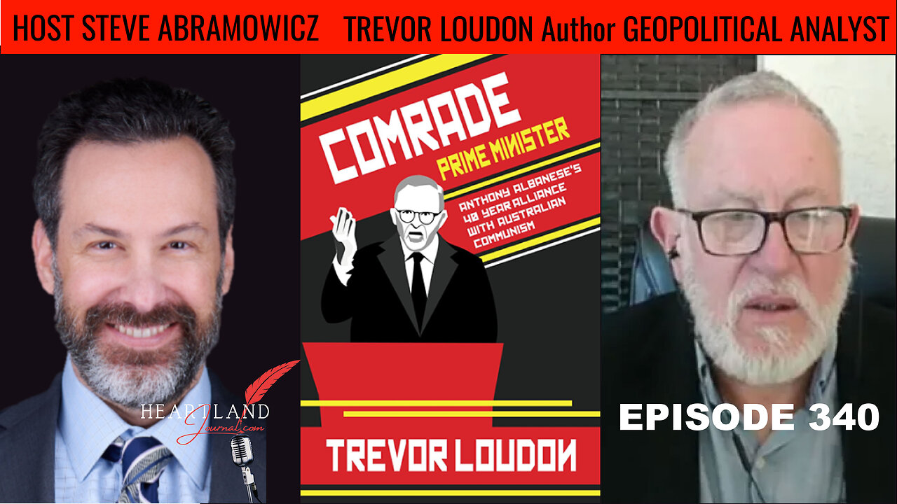 Trevor Loudon Author Film Maker Geopolitical Analyst | HLJ EP340