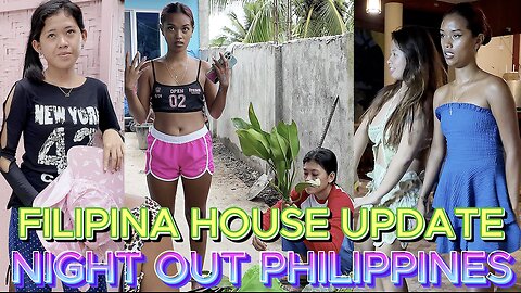 🇵🇭 Filipina House Build Update Progress & Beach Night! OFF GRID ISLAND FAMILY PHILIPPINES LIVING