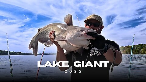 Catching a LAKE GIANT in the Cumberland River Channel on Old Hickory Lake | Nashville 2025