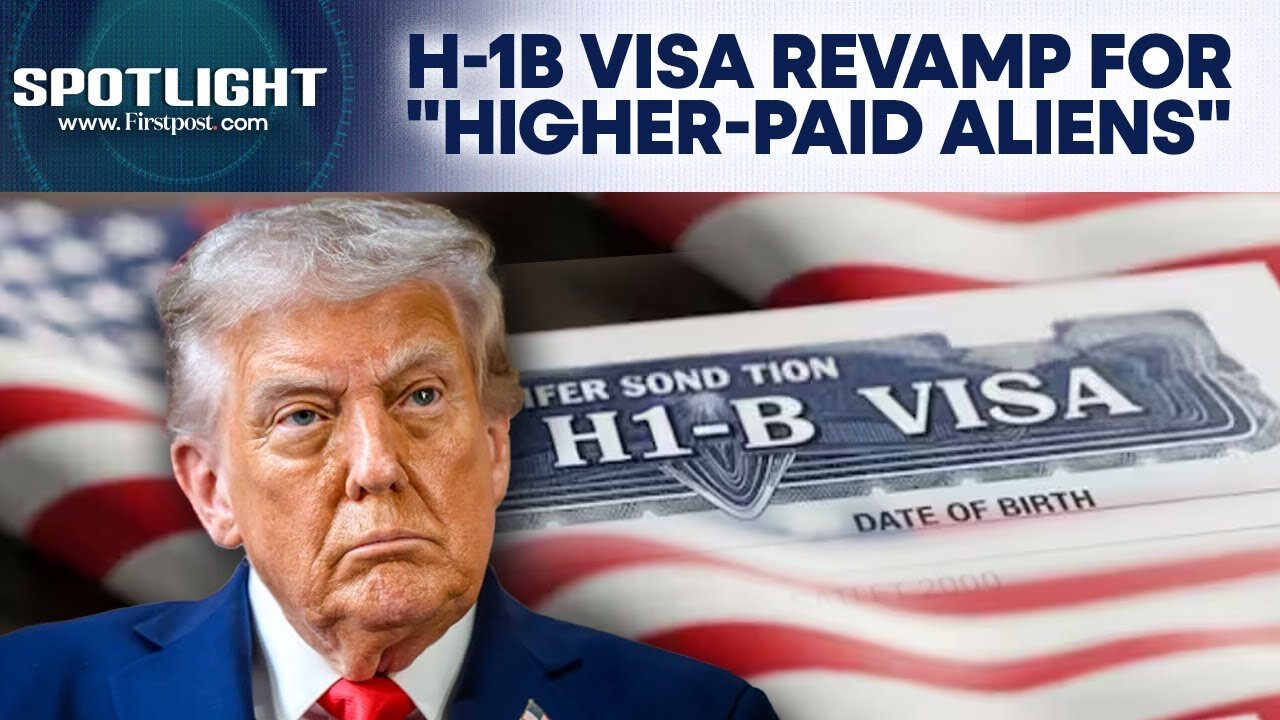 US H-1B Visa Overhaul: Trump Proposes New System To Favour High-Salaried Immigrants | Spotlight|N18G