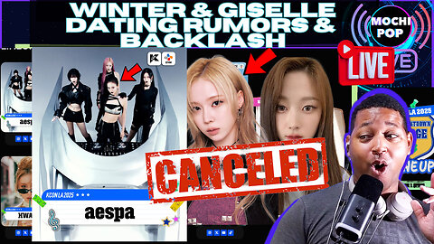 aespa's Winter & Giselle Dating Rumors & Backslash