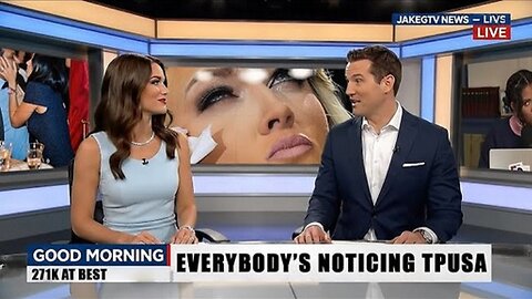 You Try Watching Erika Kirk News But Candace Owens Keeps Noticing TPUSA by JakeGTV