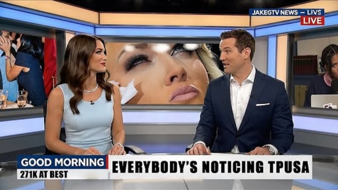 You Try Watching Erika Kirk News But Candace Owens Keeps Noticing TPUSA by JakeGTV