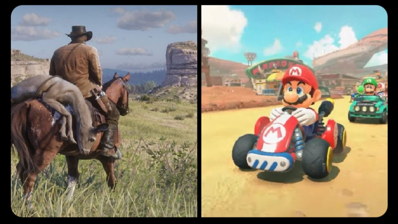 $60 game (RDR2) V $90 game (Mario Kart for Switch 2)