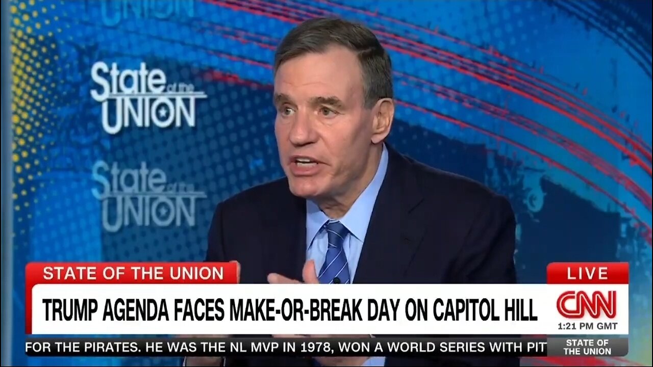 Sen Mark Warner Calls Tax Cuts A Pig