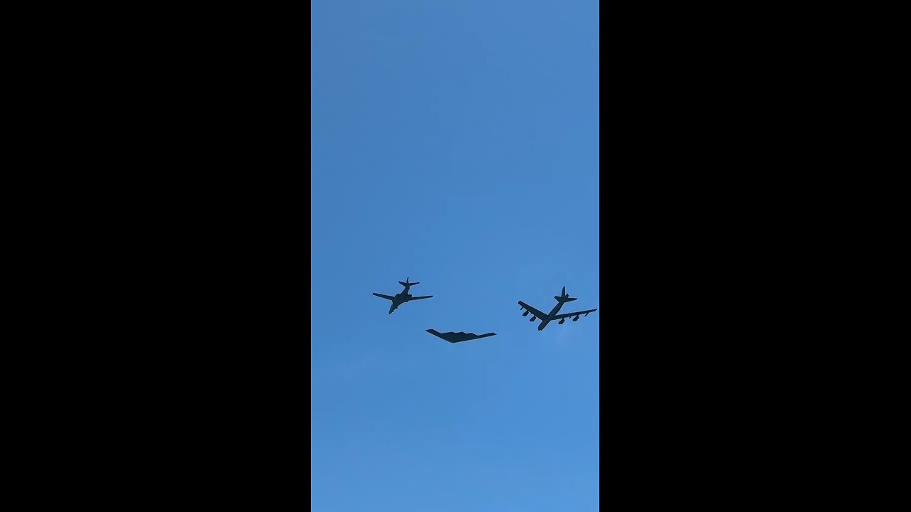 American military plane flying past us