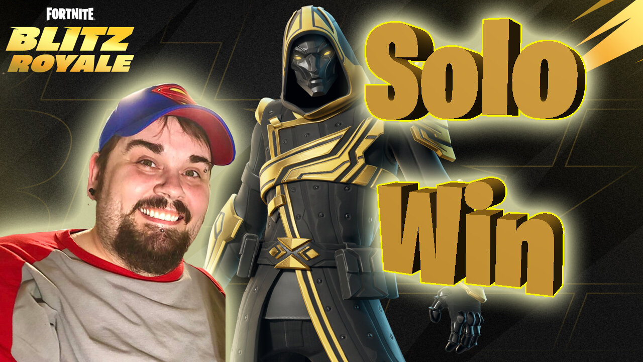 Solo Win! in Fortnite Blitz Royale (Full Game)
