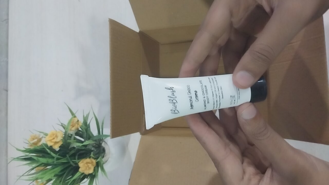 Sample products unboxing