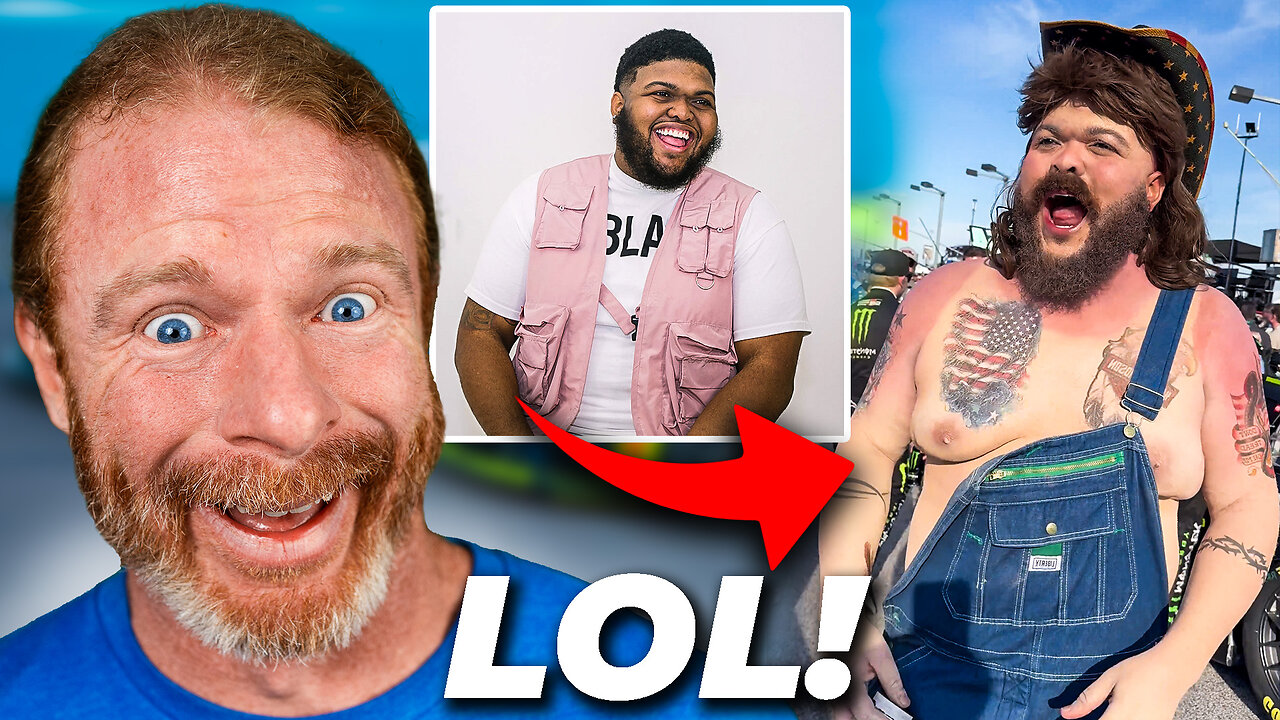 He Breaks the Internet With Whiteface! LOL