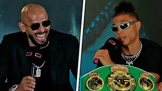 Andrew Tate vs Chase DeMoor | FULL PRESS CONFERENCE | Misfits Boxing