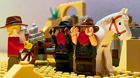 Lego Holdup Goes HORRIBLY Wrong! (LEGO Stop-Motion)