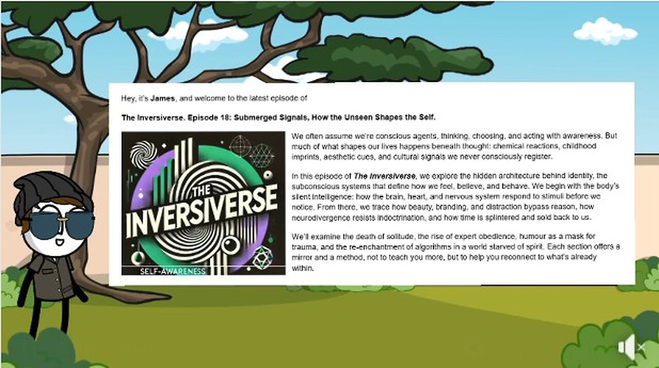 The Inversiverse - Episode 18: Submerged Signals - How The Unseen Shapes The Self