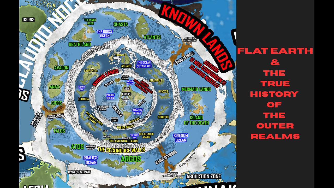 FLAT EARTH & THE TRUE HISTORY OF THE OUTER REALMS