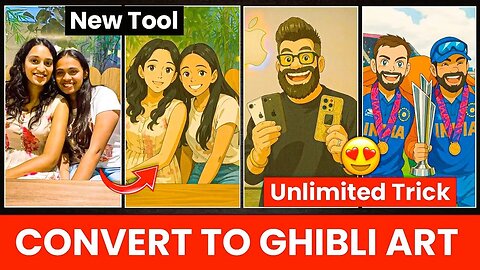 How To Create Ghibli Art Free | Ghibli Image Generator Free | Ghibli Art Image Kaise Banaye