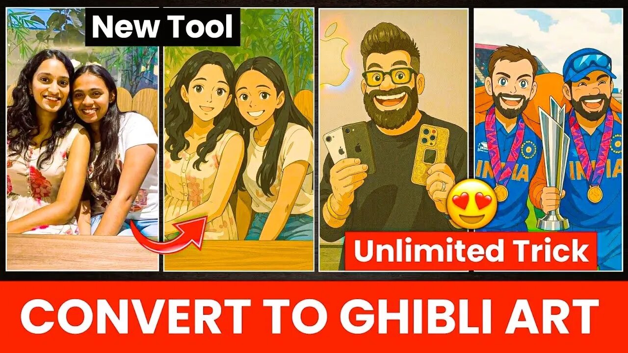 How To Create Ghibli Art Free | Ghibli Image Generator Free | Ghibli Art Image Kaise Banaye