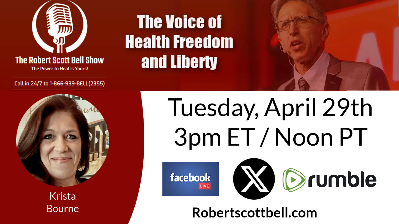 Calley Means Truth Bombs, Moderna Toys for Trials, Cash for Jabs, Krista Bourne, Autism Advocacy - The RSB Show 4-29-25