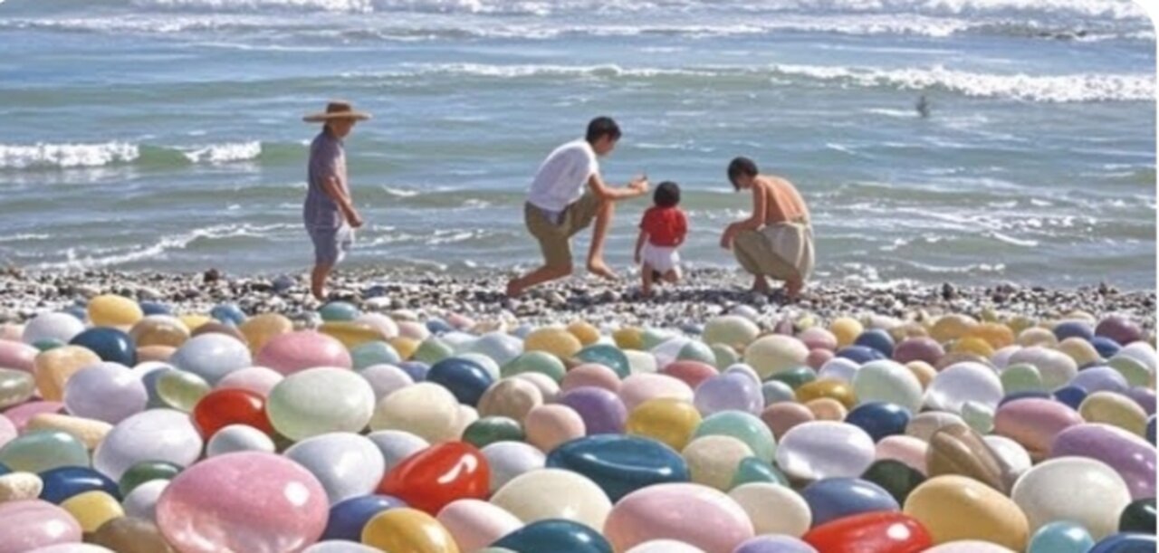 Crystal Egg Mystery : What Caused These Formations. Rainbow 🌈 Beach Crystal Secrets