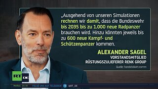 Massive Aufrüstung: Bundeswehr plant Kauf von Tausenden Panzern für 25 Milliarden Euro