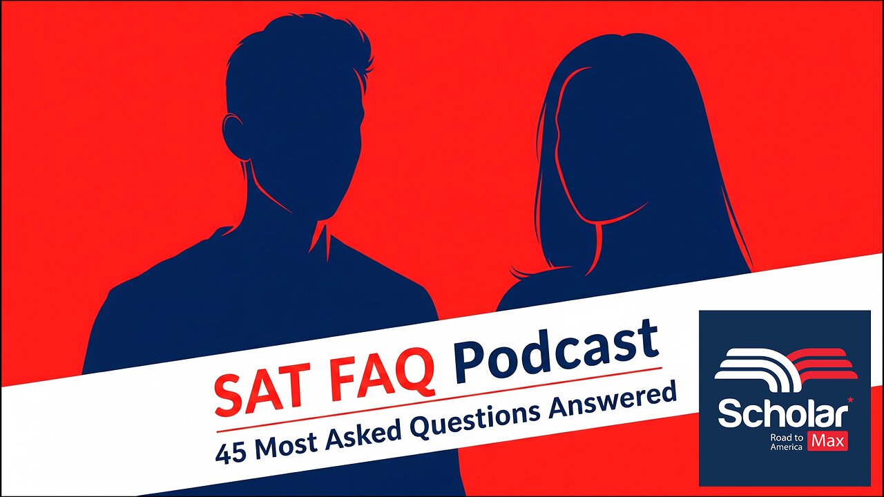 SAT FAQ Podcast: 45 Most Asked Questions Answered | #satexam #sat #satonline #podcast