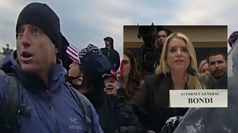 Pam Bondi admits she hired a man - Jared Wise - who yelled “kill them” at police officers on January 6th
