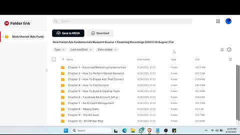 (GET)Nick Theriot Facebook Ads Fundamentals Blueprint 2025 – Full Course + Coaching Recordings